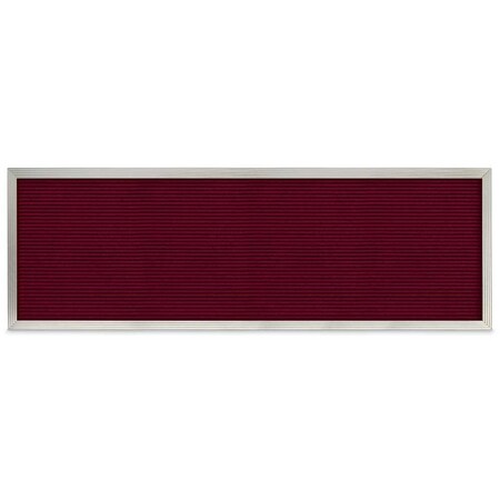 United Visual Products Sliding Door Indoor Enclosed Corkboard, 4 UV9025ACS-BLACK-AMETHY